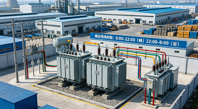 Centralized power distribution application in large industrial parks